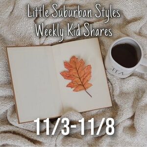 **CLOSED GROUP** Weekly Kid Shares Sign Outs 11/3-11/8